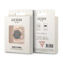 Ring Guess 4G Collection - czarny Guess
