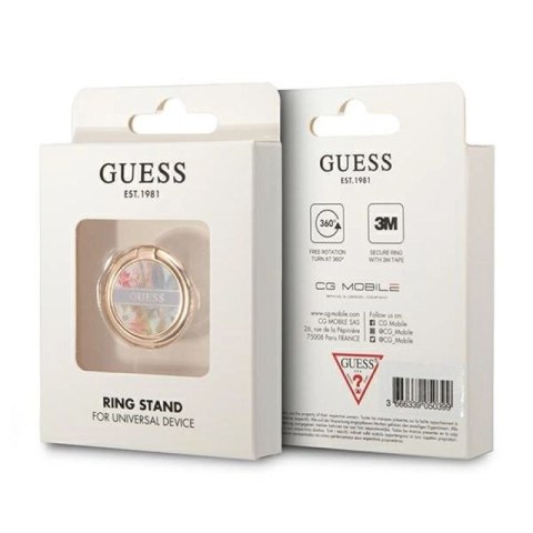 Ring Guess Flower Collection - fioletowy Guess
