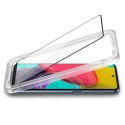 Szkło hartowane Spigen ALM Glass FC na Samsung Galaxy M53 5G - czarne Spigen