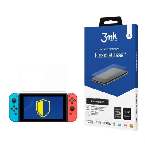 Szkło hybrydowe 3mk FlexibleGlass™ na Nintendo Switch 3mk Protection