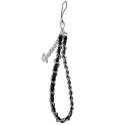 Zawieszka Guess Chain Metal Logo Charm - czarna Guess