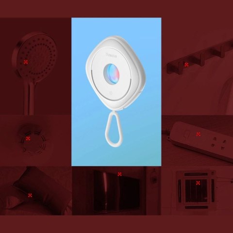 Baseus Heyo wykrywacz ukrytych kamer biały (FMHY000002) Baseus