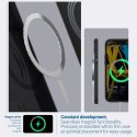 Etui Caseology Parallax Mag MagSafe na iPhone 14 Plus - czarny mat Spigen