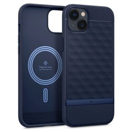 Etui Caseology Parallax Mag z MagSafe na iPhone 14 Plus - granatowe Spigen