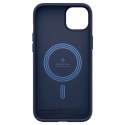 Etui Caseology Parallax Mag z MagSafe na iPhone 14 Plus - granatowe Spigen