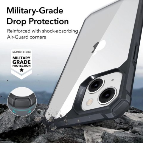 Etui ESR Air Armor na iPhone 14 Plus - przezroczysto-czarne ESR