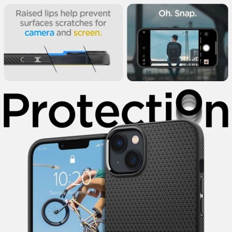 Etui Spigen Liquid Air na iPhone 14 Plus - czarny mat Spigen