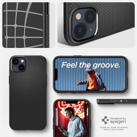 Etui Spigen Liquid Air na iPhone 14 Plus - czarny mat Spigen