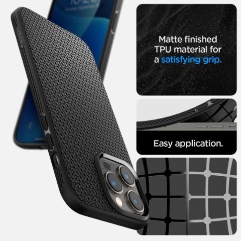 Etui Spigen Liquid Air na iPhone 14 Pro - czarny mat Spigen