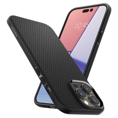Etui Spigen Liquid Air na iPhone 14 Pro - czarny mat Spigen