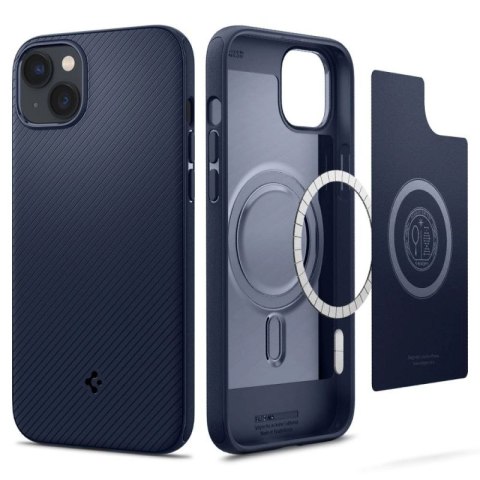 Etui Spigen Mag Armor na iPhone 14 Plus - niebieskie Spigen