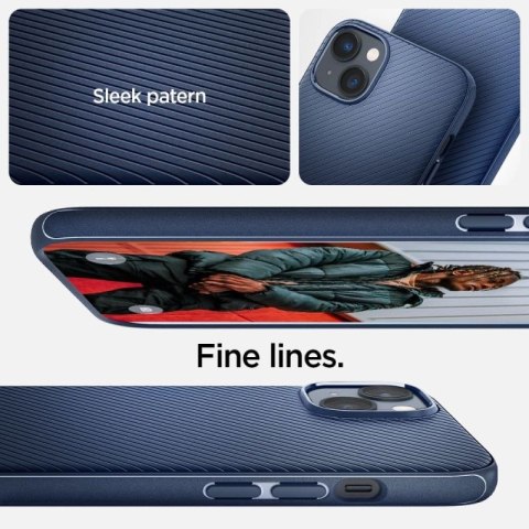 Etui Spigen Mag Armor na iPhone 14 Plus - niebieskie Spigen