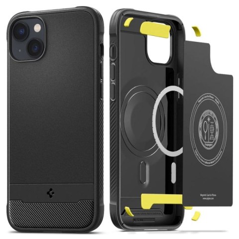 Etui Spigen Rugged Armor Mag z MagSafe na iPhone 14 - czarny mat Spigen