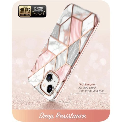 Etui Supcase Cosmo na iPhone 14 Plus - różowy marmur Supcase