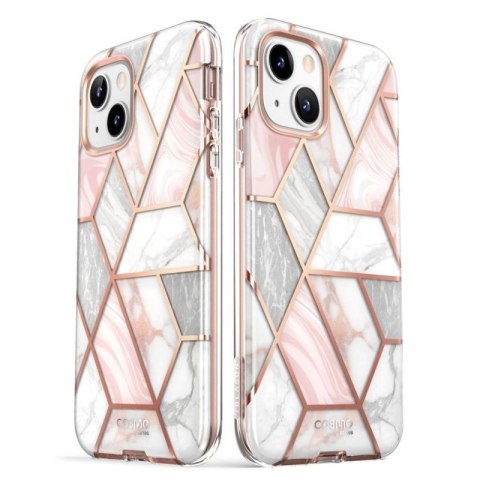 Etui Supcase Cosmo na iPhone 14 Plus - różowy marmur Supcase
