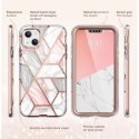 Etui Supcase Cosmo na iPhone 14 Plus - różowy marmur Supcase