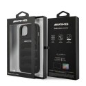 Etui AMG Leather Debossed Lines na iPhone 14 Plus - czarne Mercedes