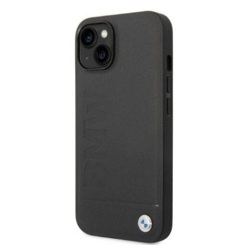 Etui BMW Signature Logo Imprint MagSafe na iPhone 14 Plus - czarne BMW