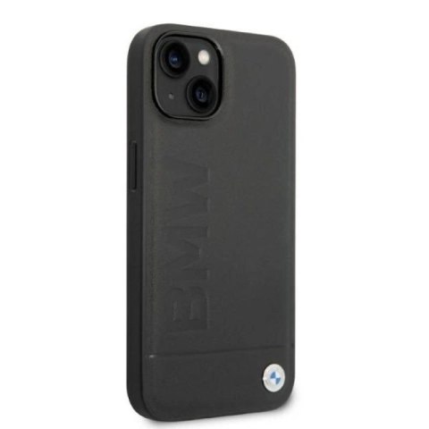 Etui BMW Signature Logo Imprint MagSafe na iPhone 14 Plus - czarne BMW