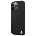 Etui BMW Signature Logo Imprint MagSafe na iPhone 14 Pro Max - czarne BMW