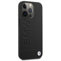 Etui BMW Signature Logo Imprint MagSafe na iPhone 14 Pro Max - czarne BMW