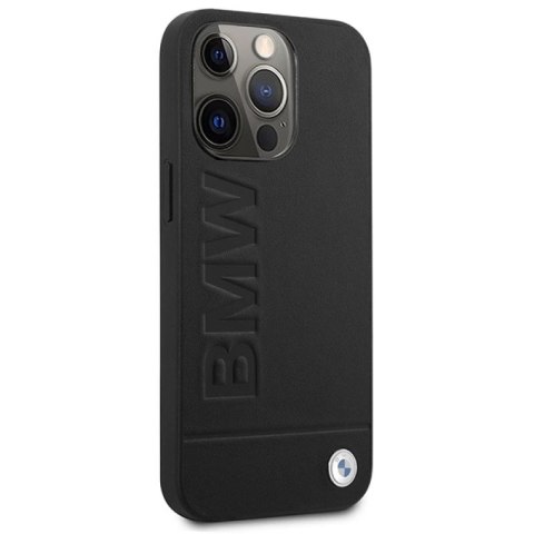 Etui BMW Signature Logo Imprint MagSafe na iPhone 14 Pro Max - czarne BMW