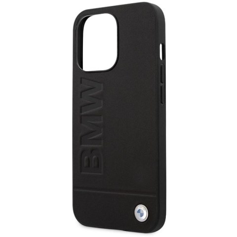 Etui BMW Signature Logo Imprint MagSafe na iPhone 14 Pro Max - czarne BMW
