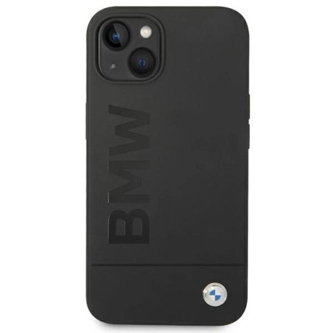 Etui BMW Silicone Signature Logo MagSafe na iPhone 14 Plus - czarne BMW