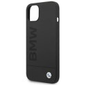 Etui BMW Silicone Signature Logo MagSafe na iPhone 14 Plus - czarne BMW