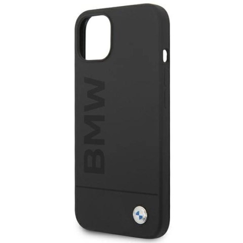 Etui BMW Silicone Signature Logo MagSafe na iPhone 14 Plus - czarne BMW