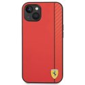 Etui Ferrari Carbon na iPhone 14 Plus - czerwone Ferrari
