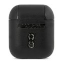 Etui Ferrari On Track Leather na AirPods 1/2 - czarne Ferrari