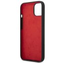 Etui Ferrari Silicone Metal Logo na iPhone 14 Plus - czarne Ferrari