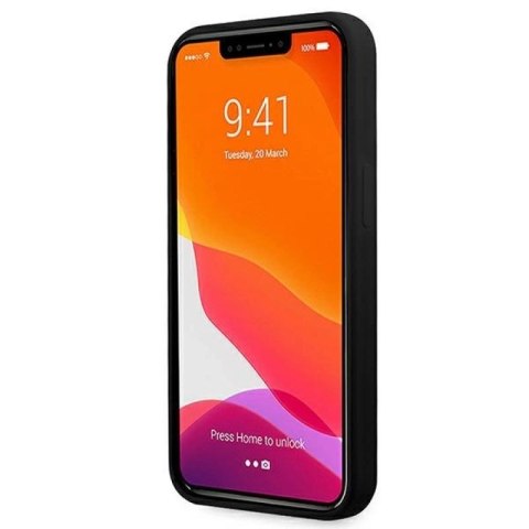 Etui Ferrari Silicone na iPhone 13 Pro Max - czarne Ferrari