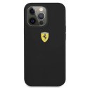 Etui Ferrari Silicone na iPhone 13 Pro / iPhone 13 - czarne Ferrari
