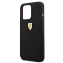Etui Ferrari Silicone na iPhone 13 Pro / iPhone 13 - czarne Ferrari