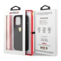 Etui Ferrari Silicone na iPhone 13 Pro / iPhone 13 - czarne Ferrari