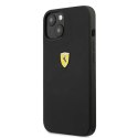 Etui Ferrari Silicone na iPhone 13 mini - czarne Ferrari