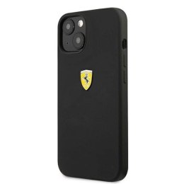 Etui Ferrari Silicone na iPhone 13 mini - czarne Ferrari