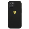 Etui Ferrari Silicone na iPhone 13 mini - czarne Ferrari