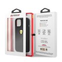 Etui Ferrari Silicone na iPhone 13 mini - czarne Ferrari