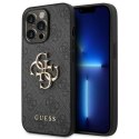 Etui Guess 4G Big Metal Logo na iPhone 14 Pro Max - szare Guess