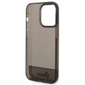 Etui Guess Translucent na iPhone 14 Pro - czarne Guess