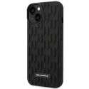 Etui Karl Lagerfeld 3D Monogram na iPhone 14 Plus - czarne Karl Lagerfeld