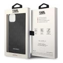 Etui Karl Lagerfeld 3D Monogram na iPhone 14 Plus - czarne Karl Lagerfeld