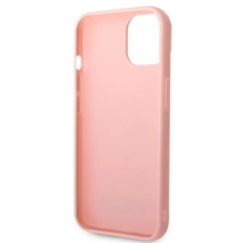 Etui Karl Lagerfeld 3D Monogram na iPhone 14 Plus - różowe Karl Lagerfeld