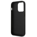 Etui Karl Lagerfeld Saffiano Choupette Head Patch na iPhone 14 Pro - srebrne Karl Lagerfeld