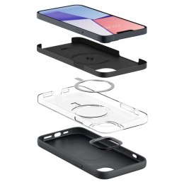 Etui Spigen Silicone Fit Mag z MagSafe na iPhone 14 Plus - czarne Spigen