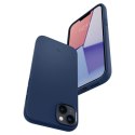 Etui Spigen Silicone Fit Mag z MagSafe na iPhone 14 Plus - niebieskie Spigen