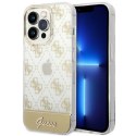 Guess GUHCP14LHG4MHG iPhone 14 Pro 6,1" złoty/gold hardcase 4G Pattern Script Guess